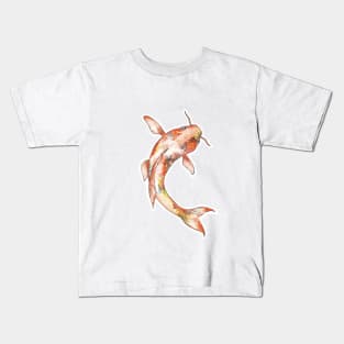 Watercolor koi fish Kids T-Shirt